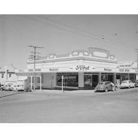 Keidge Motors, corner of Limestone and Nicholas Streets, Ipswich, 1959