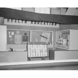 Queensland Health Education display at the Ipswich Show, 1959