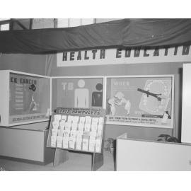 Queensland Health Education display at the Ipswich Show, 1959