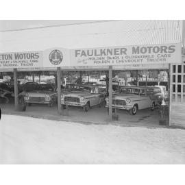 Faulkner Motors display, Ipswich Show, Ipswich, 1959