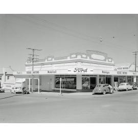 Keidge Motors, corner of Limestone & Nicholas Streets, Ipswich - 1959