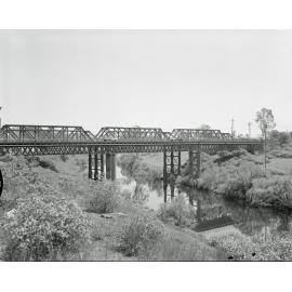 Railway Bridge over the Bremer River, Ipswich, 1959
