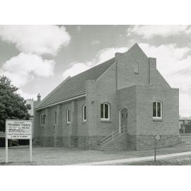 Newtown Methodist Church, 52 Glebe Road, Newtown, Ipswich, c.1959