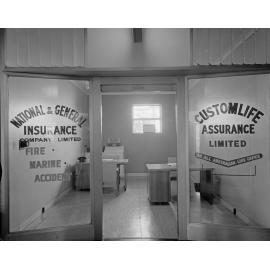 National & General Insurance Company Limited, front door,  Wyvern House, 27 Ellenborough Street, Ipswich, 1960