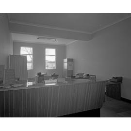 National & General Insurance Company Limited, front counter,  Wyvern House, 27 Ellenborough Street, Ipswich, 1960
