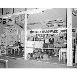 Mining and Hardware Supplies display, Ipswich Show, Ipswich, 1960