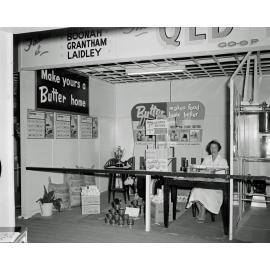 Queensland Farmers Co-op display, Ipswich Show, Ipswich, 1960