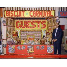 Guests Biscuits display, Ipswich Show,  Ipswich,1960