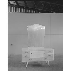 Jordan's Furniture, dressing table, Wulkuraka, Ipswich, 1963