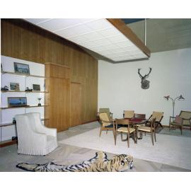 Games room,  John McQueen's residence, Edwards Street, Raceview, Ipswich, 1963