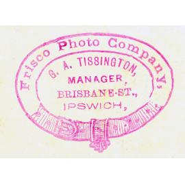 Trademark of Frisco Photo Co. between 1878 and 1882