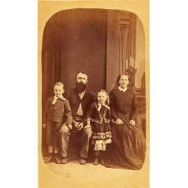 Christian and Elizabeth Fichtner and children, Ipswich, 1878-1882