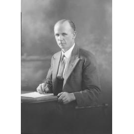 Portrait of Edwin (Ted) Evans, Ipswich, 1930s