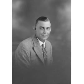 Portrait of John [Jack] Basil Perry Walker, Ipswich, 1930s