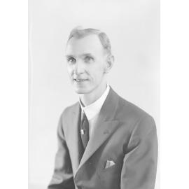 Thought to be Francis Charles Downes, engineer of the Ipswich Railway Workshops, Ipswich, c.1940