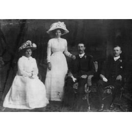 Wedding photograph of Mary Elizabeth Schmeider
