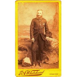 Formal portrait of a Hais or Ihle descendent, Ipswich