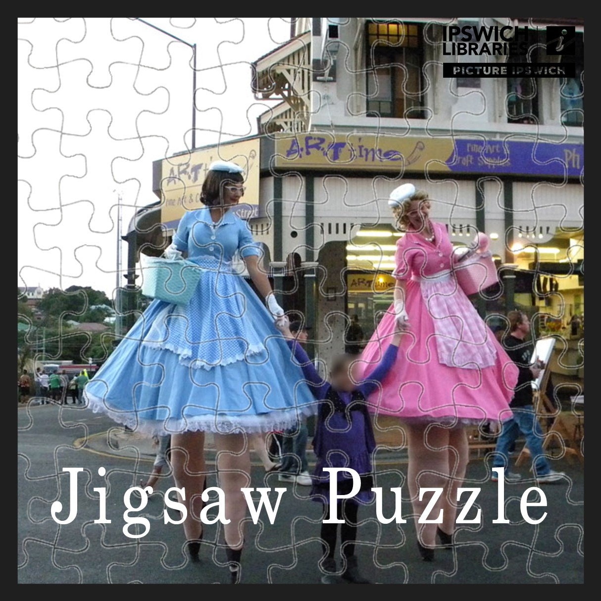 Entrants in the Ipswich Heritage Festival parade, Ipswich, 2011 (Jigsaw Puzzle)