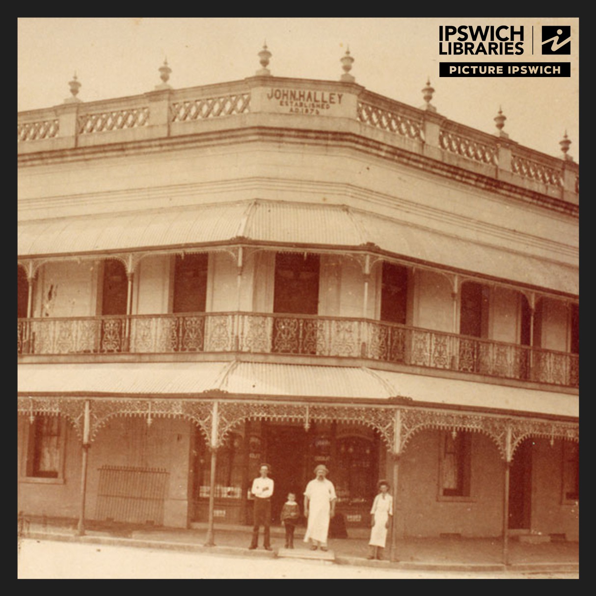 Halley's Bakery, corner of Elleborough & Union Streets, Ipswich, n.d.