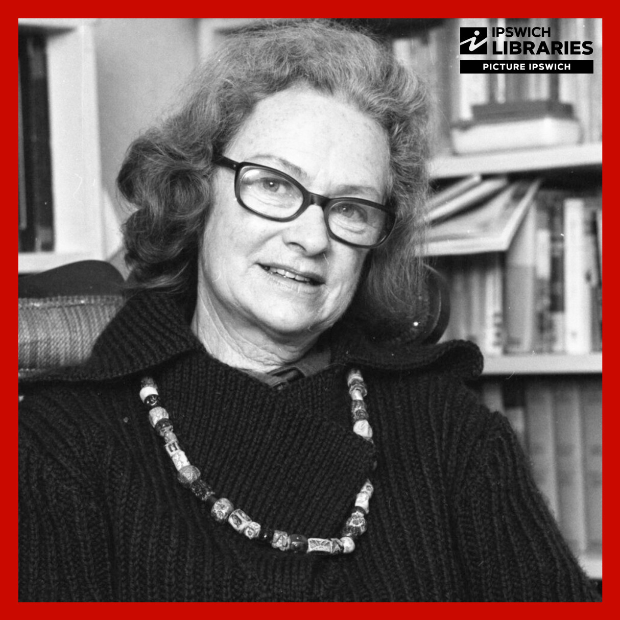 Artist and Writer Helen Haenke, Ipswich, 31st May 1977