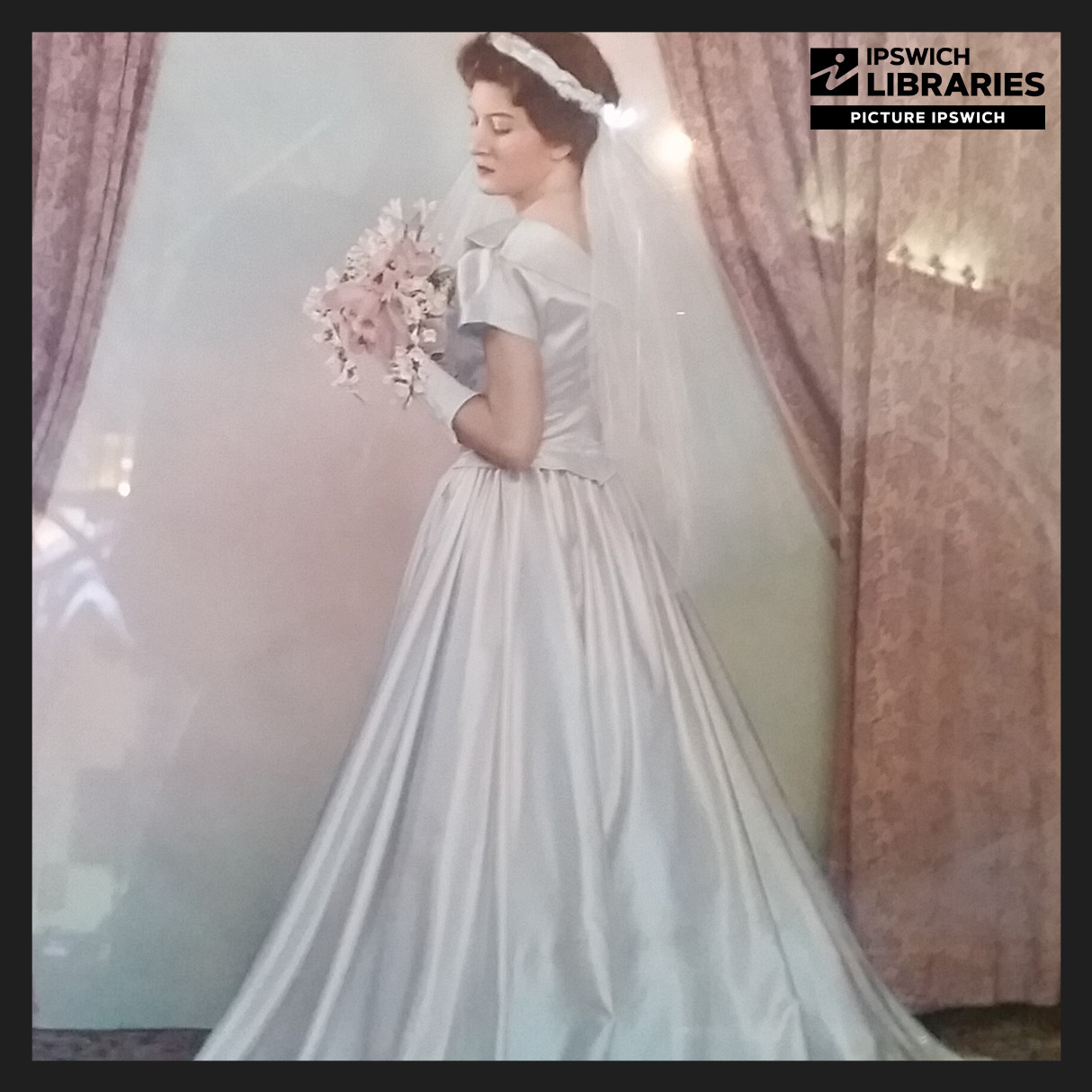 Yvonne Hawkins' Wedding Dress