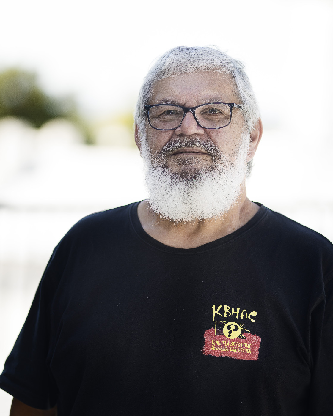 Portrait of Uncle John Ridgeway, 2026. Portrait Photograph by Jim Filmer, included in 'Still Deadly: Voices of Our Elders' at Ipswich Community Gallery, 27 June - 26 July 2026.