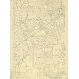 Moreton 40 Chain Map AG2 series sheet 23 south, Cadastral Map, 1913 | 1 vote